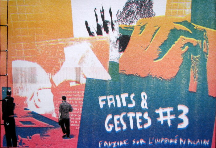 couverture du fanzine Faits & Gestes 3